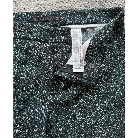 NWOT ZARA Small Graphic Trouser Pants - Picture 5 of 8